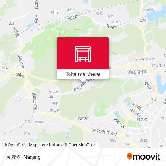 黄粟墅 map