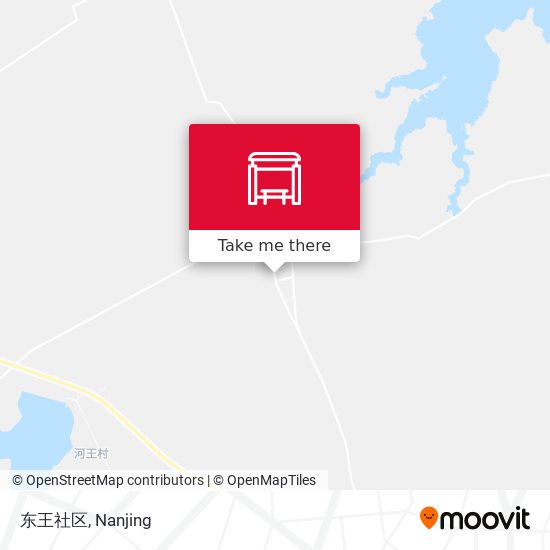 东王社区 map