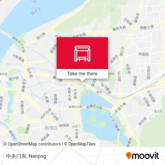 中央门东 map
