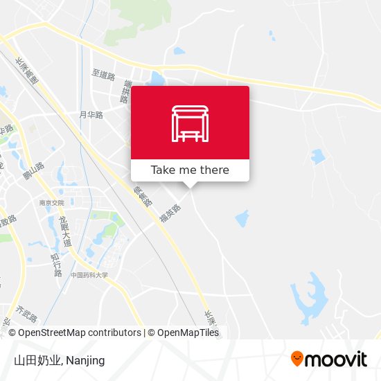 山田奶业 map