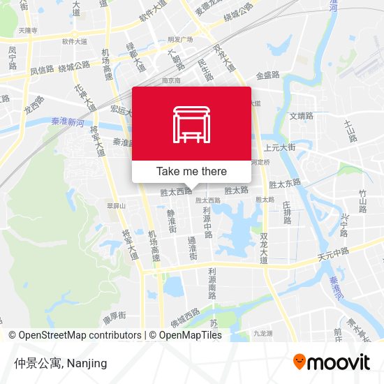 仲景公寓 map
