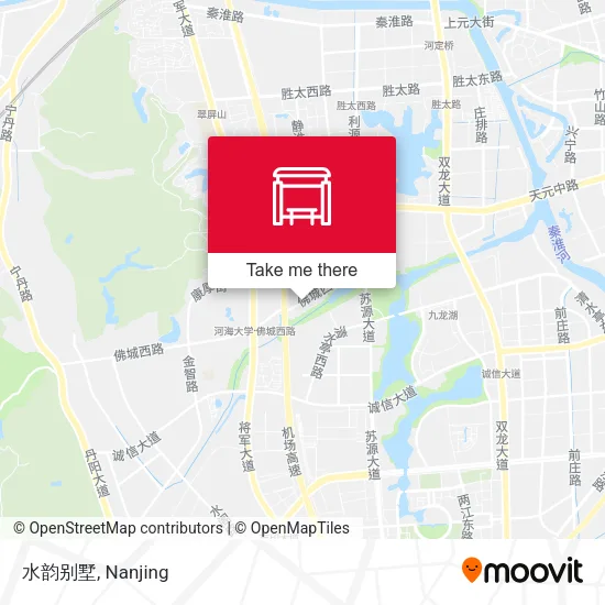 水韵别墅 map