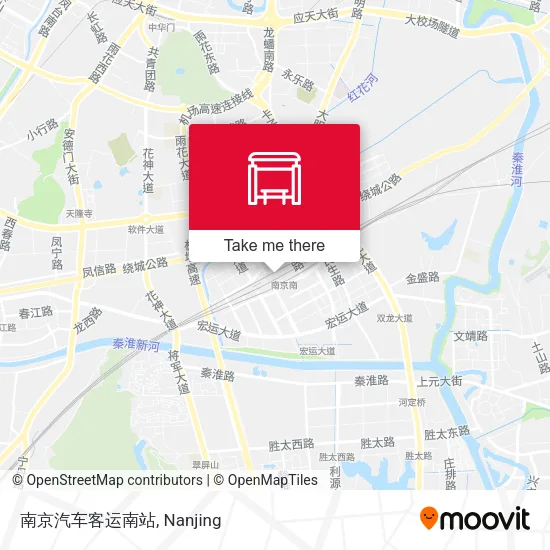 南京汽车客运南站 map