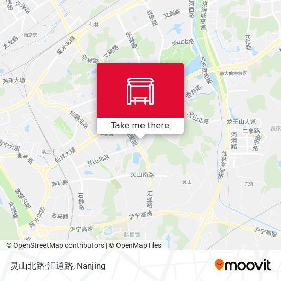 灵山北路·汇通路 map