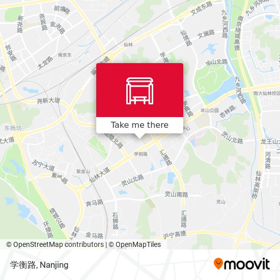 学衡路 map