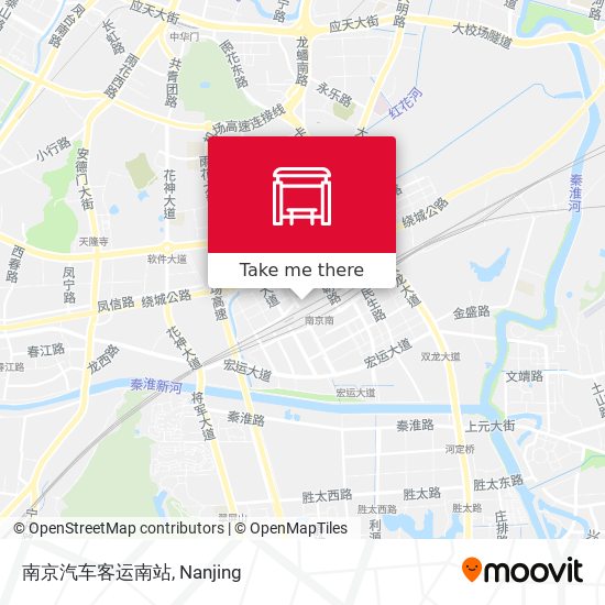 南京汽车客运南站 map