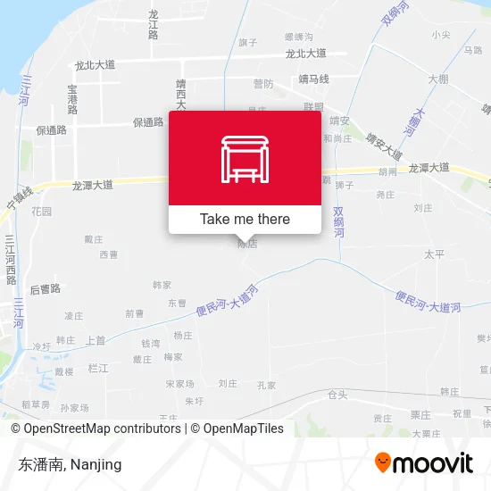 东潘南 map