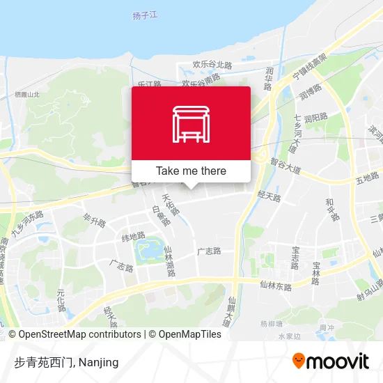 步青苑西门 map