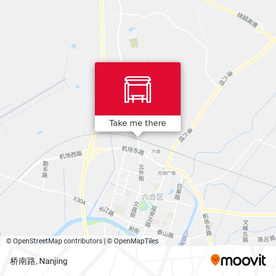 桥南路 map