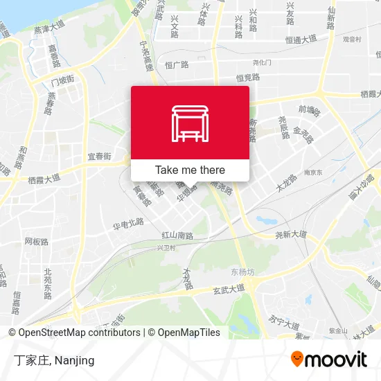 丁家庄 map
