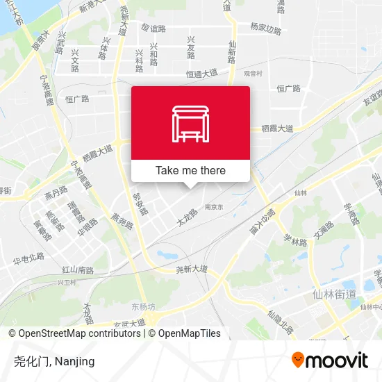 尧化门 map