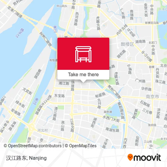 汉江路东 map