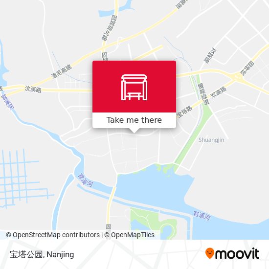 宝塔公园 map