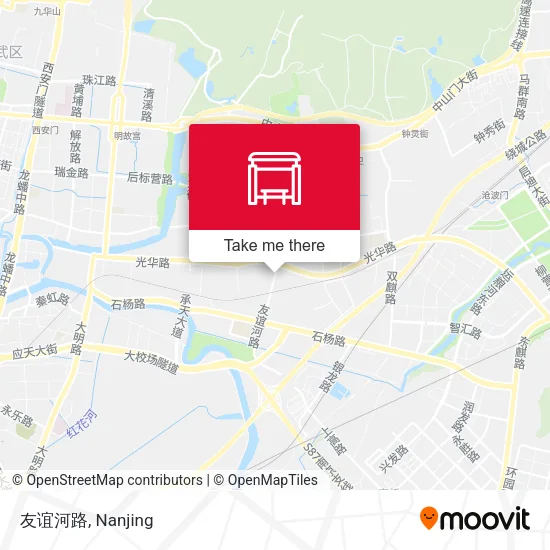 友谊河路 map