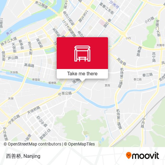 西善桥 map