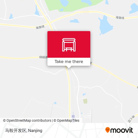 马鞍开发区 map