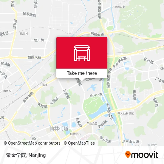 紫金学院 map