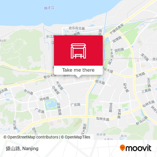 摄山路 map