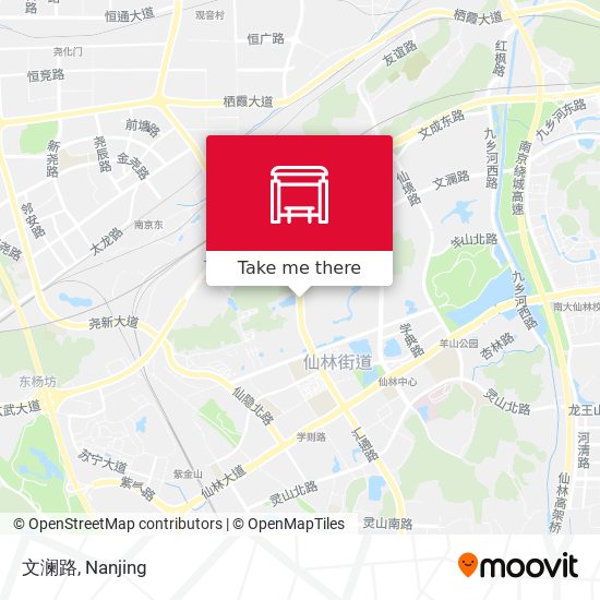 文澜路 map