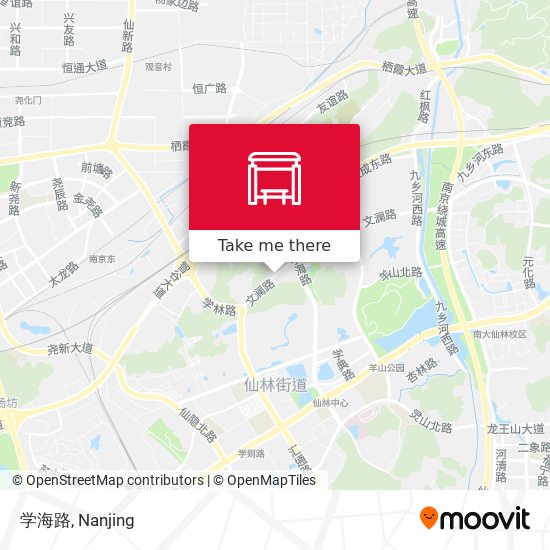 学海路 map