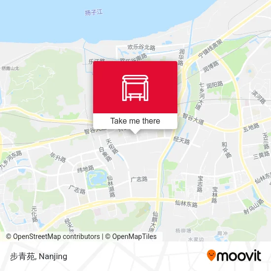 步青苑 map