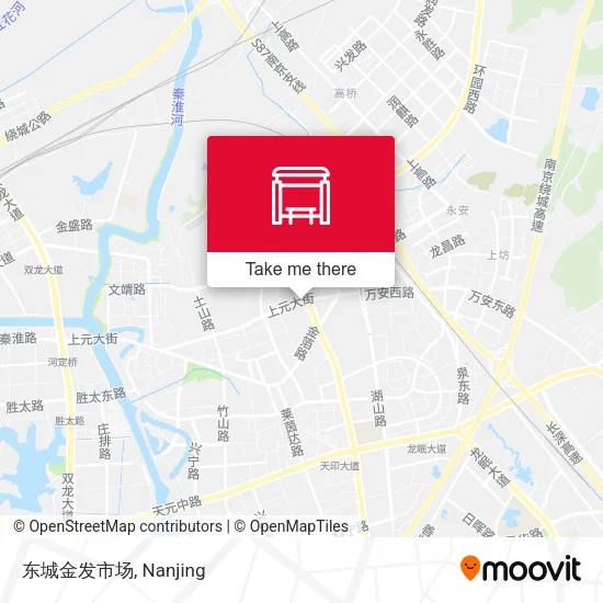 东城金发市场 map