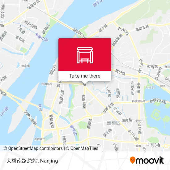 大桥南路总站 map