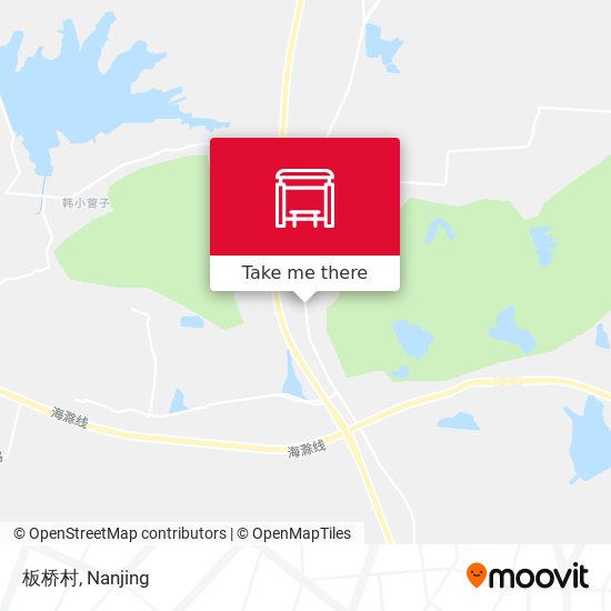 板桥村 map