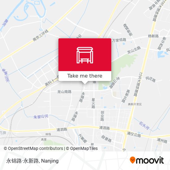 永锦路·永新路 map