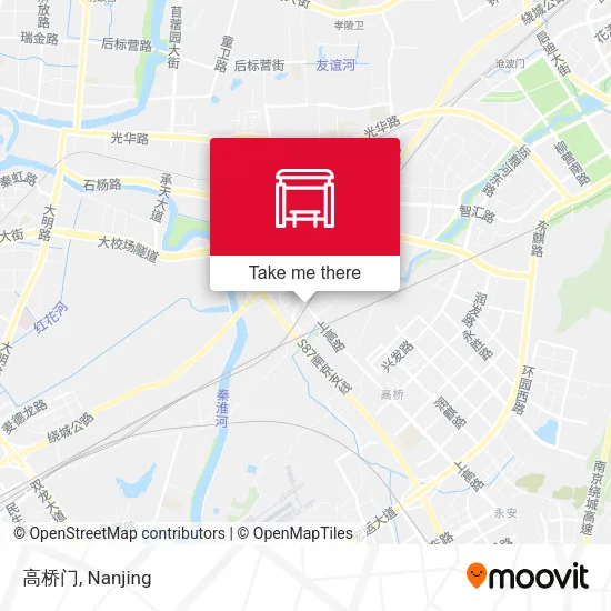 高桥门 map
