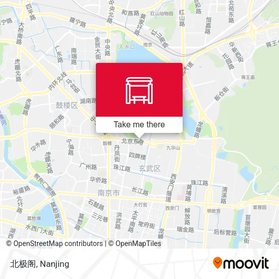 北极阁 map