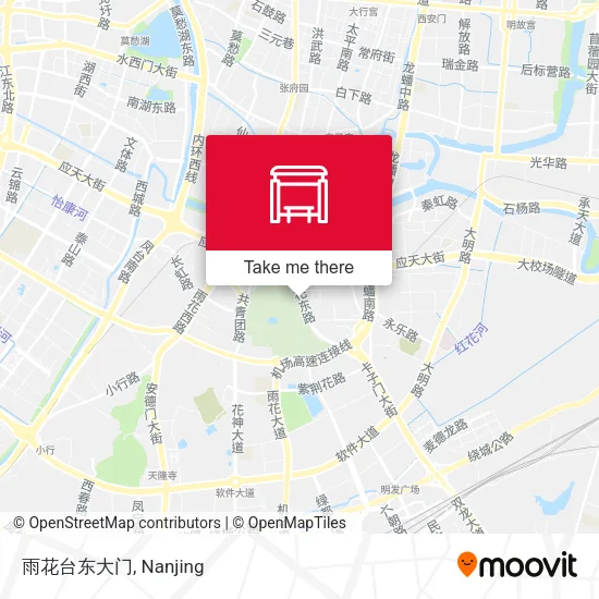 雨花台东大门 map