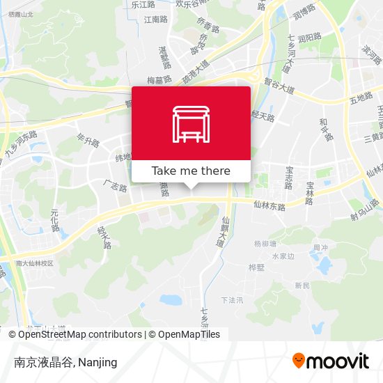 南京液晶谷 map