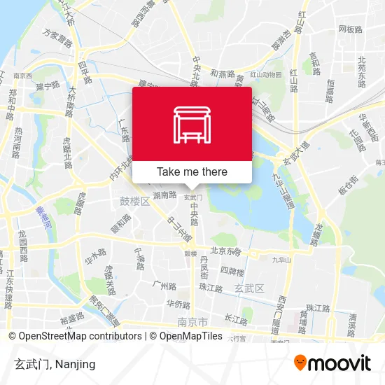 玄武门 map