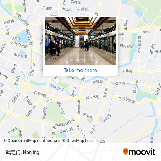 武定门 map