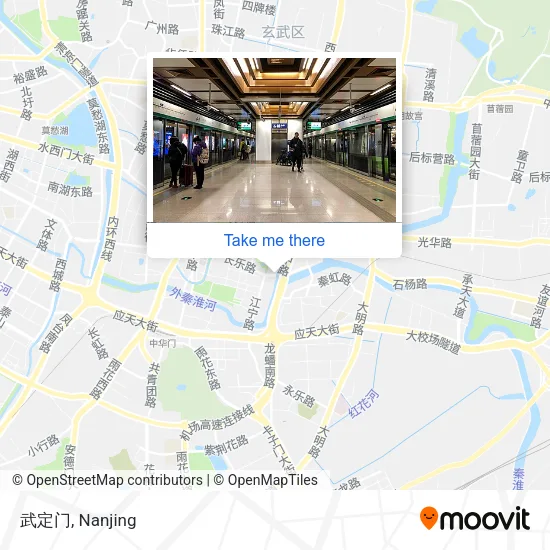 武定门 map