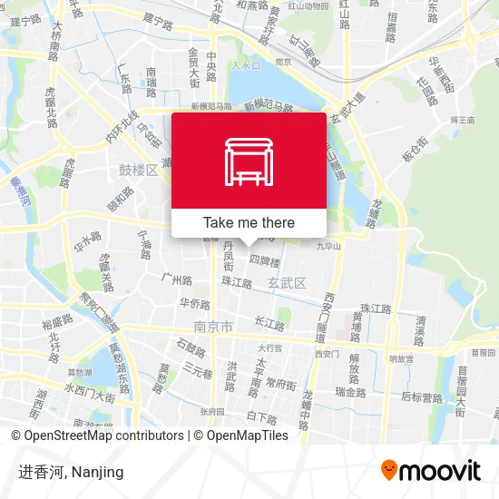 进香河 map