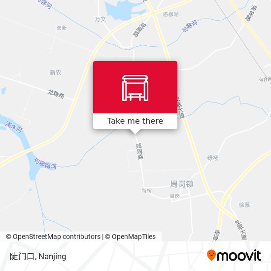 陡门口 map