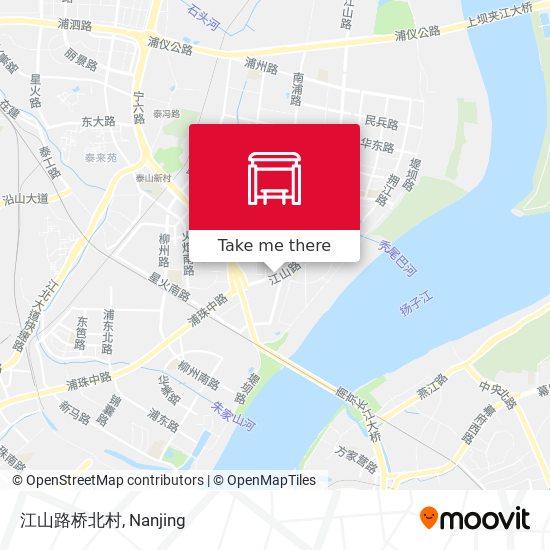 江山路桥北村 map