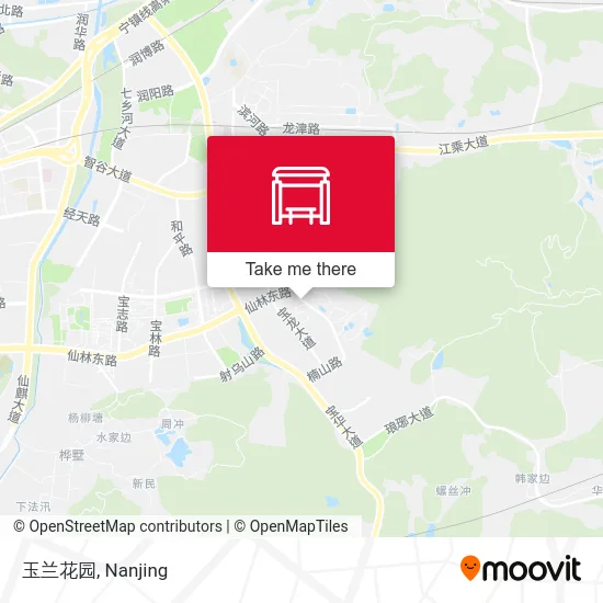 玉兰花园 map
