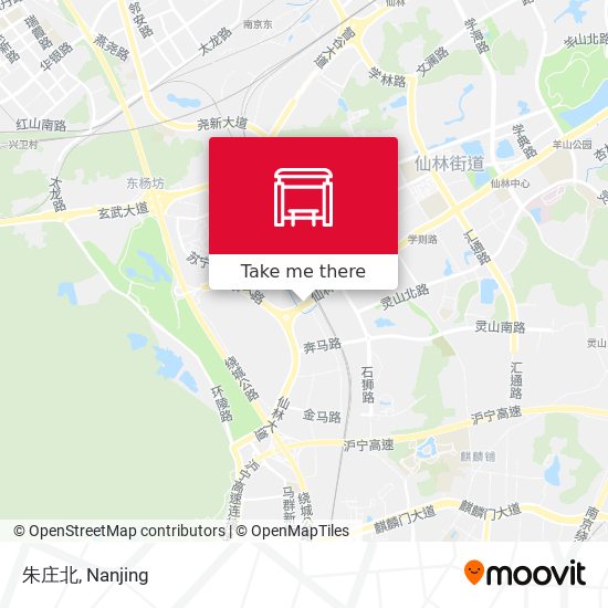 朱庄北 map