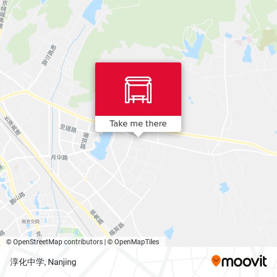 淳化中学 map