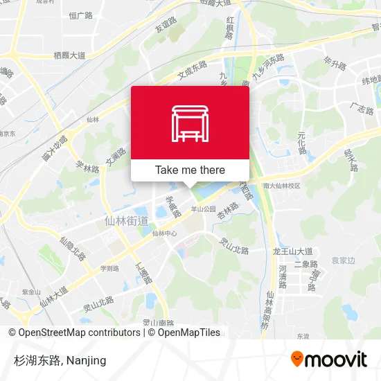 杉湖东路 map