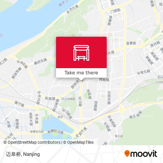 迈皋桥 map