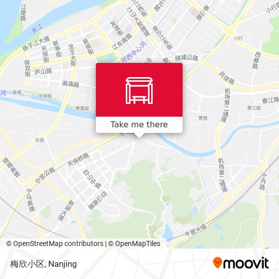 梅欣小区 map