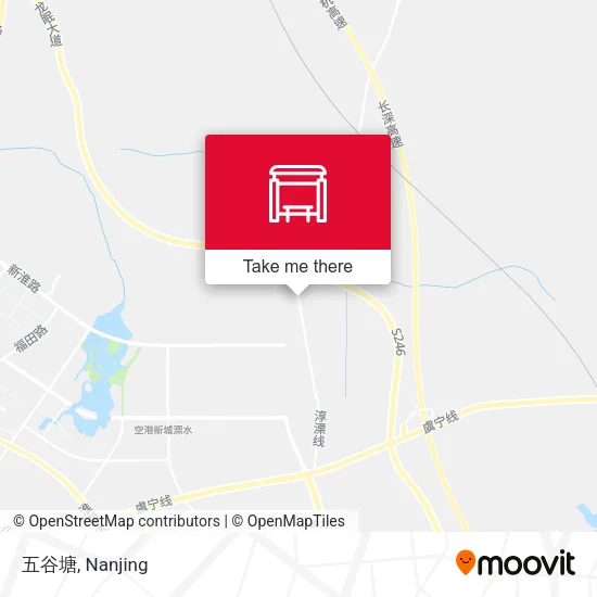 五谷塘 map