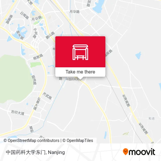 中国药科大学东门 map