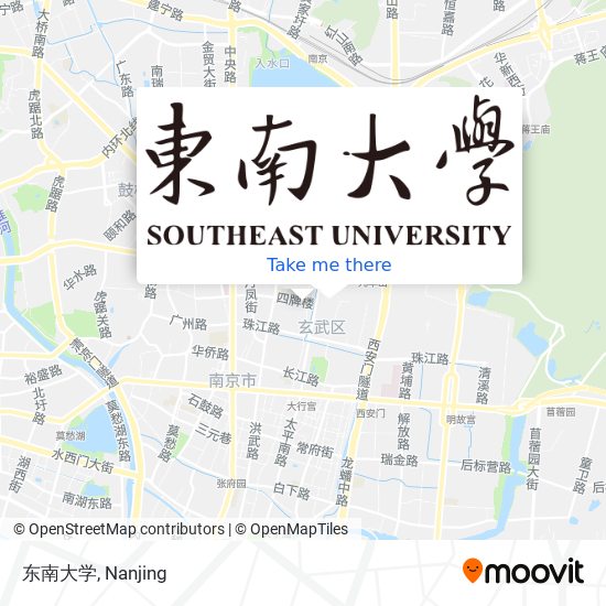 东南大学 map