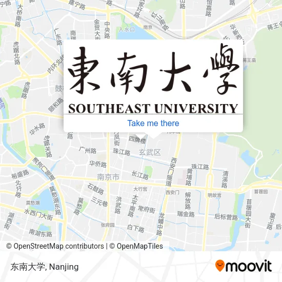 东南大学 map