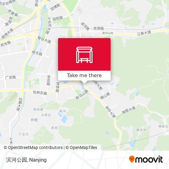 滨河公园 map